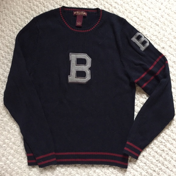 Brooks Brothers initial B sweater