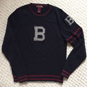 Brooks Brothers initial B sweater