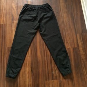 Black Jogger Pants by MK