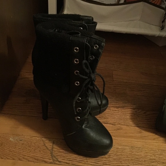 Black boots