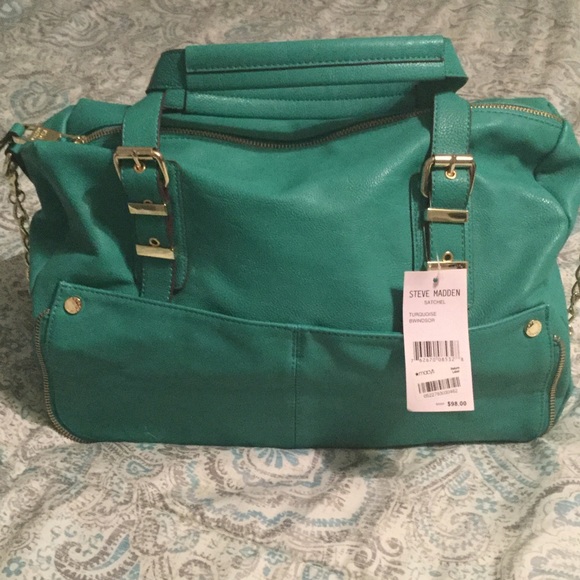 NWT Steve madden purse with gold hardware