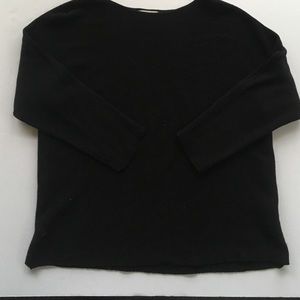 H&M size s black boxy sweater