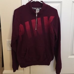PINK Maroon sweater