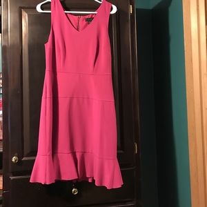 Pink sheath dress