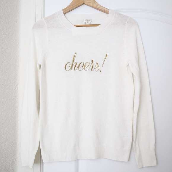 JCrew Cheers Sweater size S