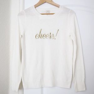 JCrew Cheers Sweater size S