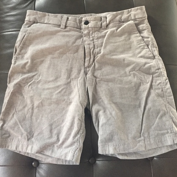 Gray lululemon shorts