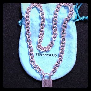 Tiffany 1937 Lock Charm Necklace