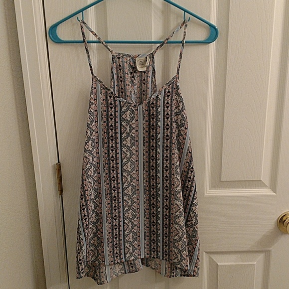 Tribal print tank top