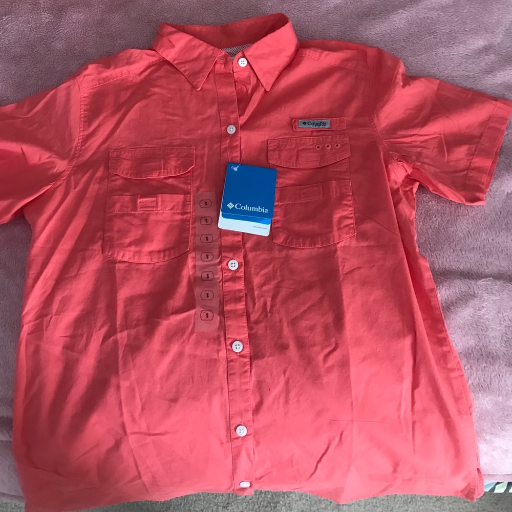 Columbia PFG fishing shirt