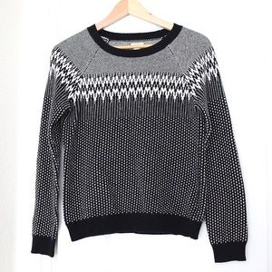JCrew Intarsia Sweater size S