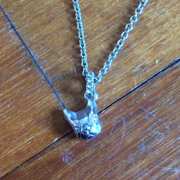 Marc Jacobs 'Dynamite -Olive' Dog Pendant Necklace