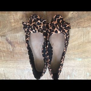 Leopard Ballet Flats