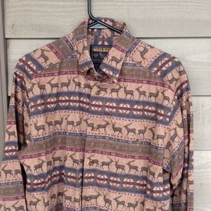 Mens long sleeve Woolrich shirt