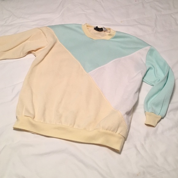 Vintage pastel sweater M