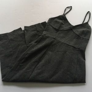 H&M grey midi bodicon dress size XS gray