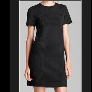 Theory wool herringbone dress size small