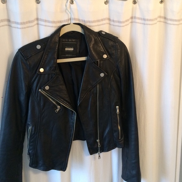 Zara leather jacket