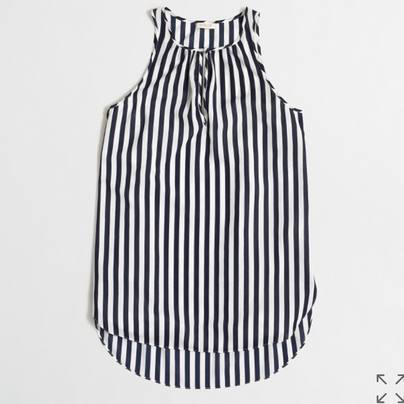 JCrew Stripe tank top Size 4