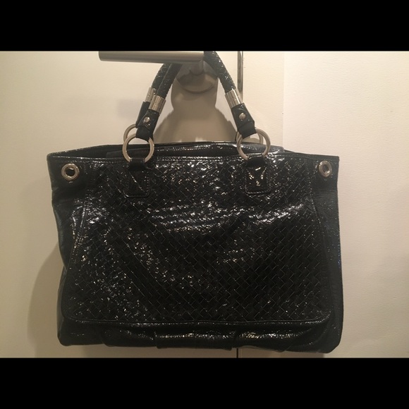 Charles David patent leather  Handbag/ briefcase - Picture 1 of 3