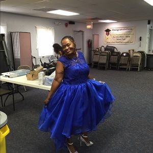 Evening wedding dress