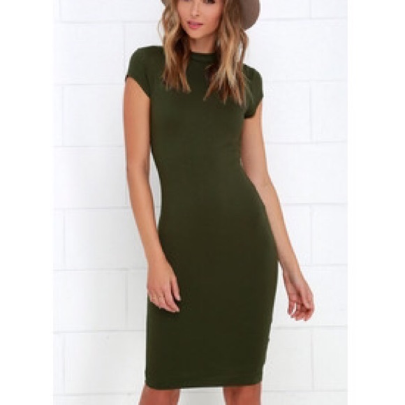 Hm Olive dress