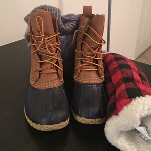 Bean Boots. Worn twice basically brand new