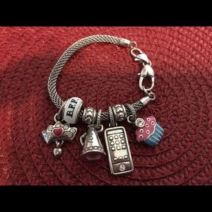 Brighton bracelet w charms