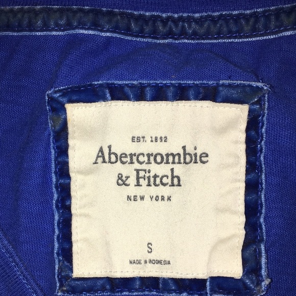 A&F Navy Women's Long Sleeve - Picture 2 of 3