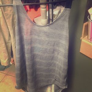 Pretty open back Nike tank