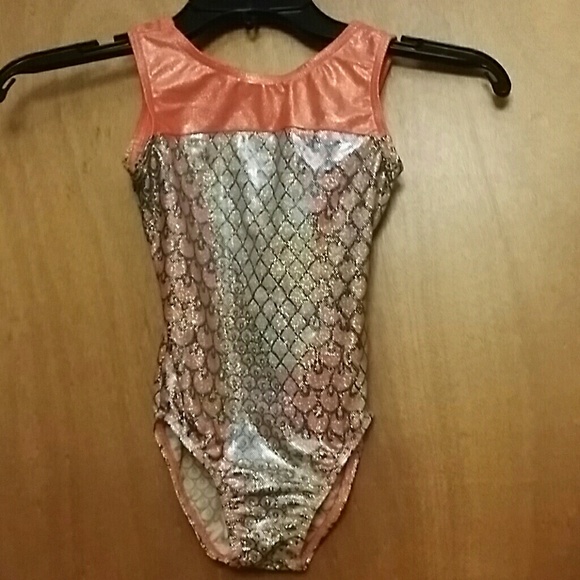 Girls tank gymnastics leotard