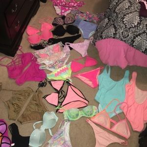 Selling all of these bikinis...all small & mediums