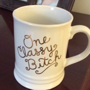 Fun One Classy Bitch coffee mug