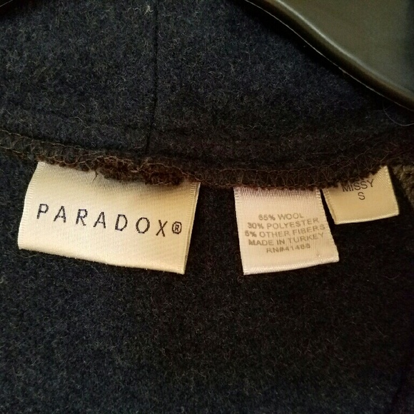 Long wool coat - Picture 2 of 3