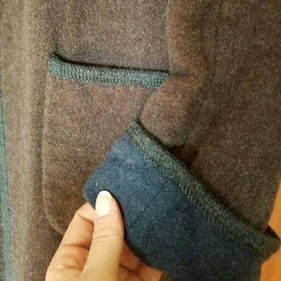 Long wool coat - Picture 3 of 3