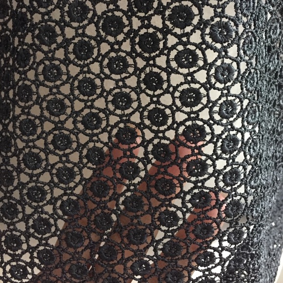 Ann Taylor black sheer blouse - Picture 3 of 4