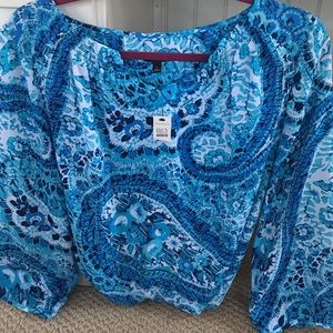 Long sleeve blouse