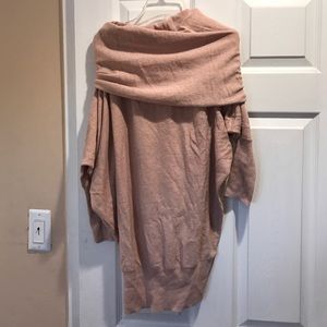 3/4 sleeve chunky sweater