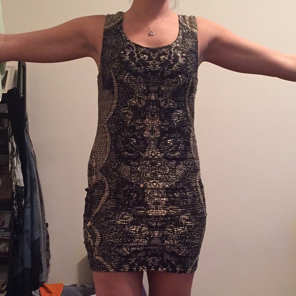 Fun silky front dress, classy or dress down