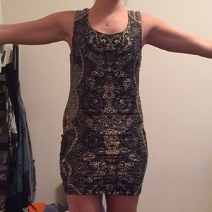 Fun silky front dress, classy or dress down