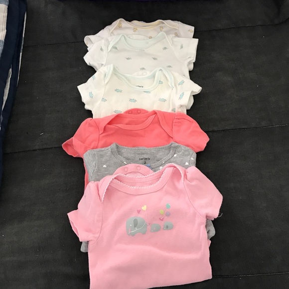 6 piece baby girl bundle