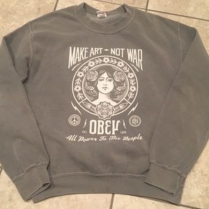 Grey OBEY Crewneck