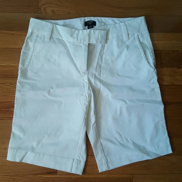 J. CREW white shorts