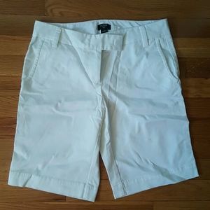 J. CREW white shorts