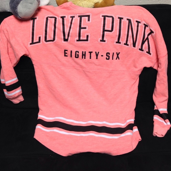 Victoria Secrets Pink Varsity Crew