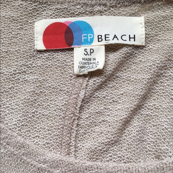 Free People slouchy sleeved sweater - Picture 3 of 3