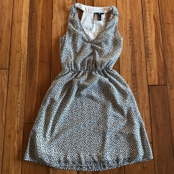 H&M Dress Black and White