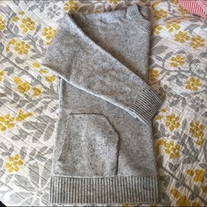 Gray Sweater with Pockets