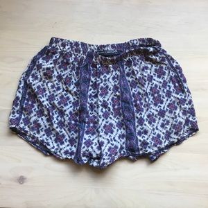 Brandy Melville Patterned Shorts