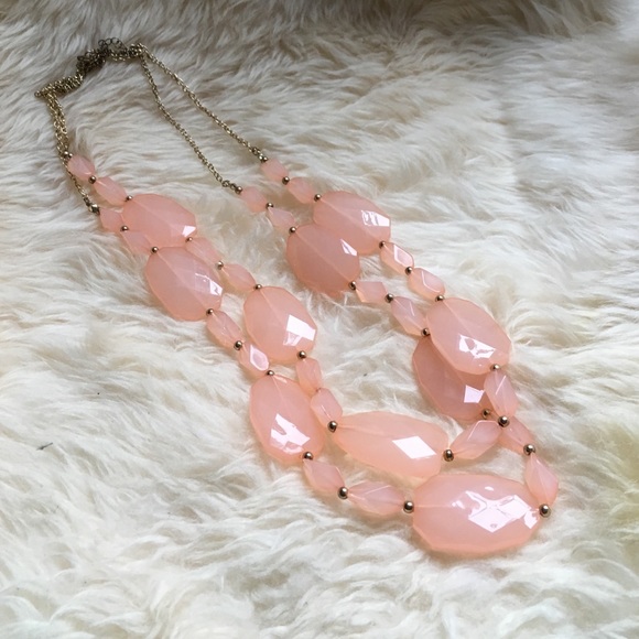 Fun Statement pink necklace